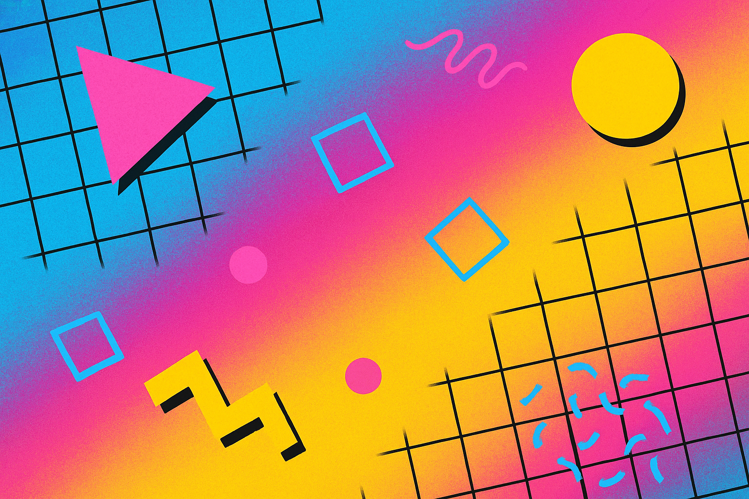 80s retro background